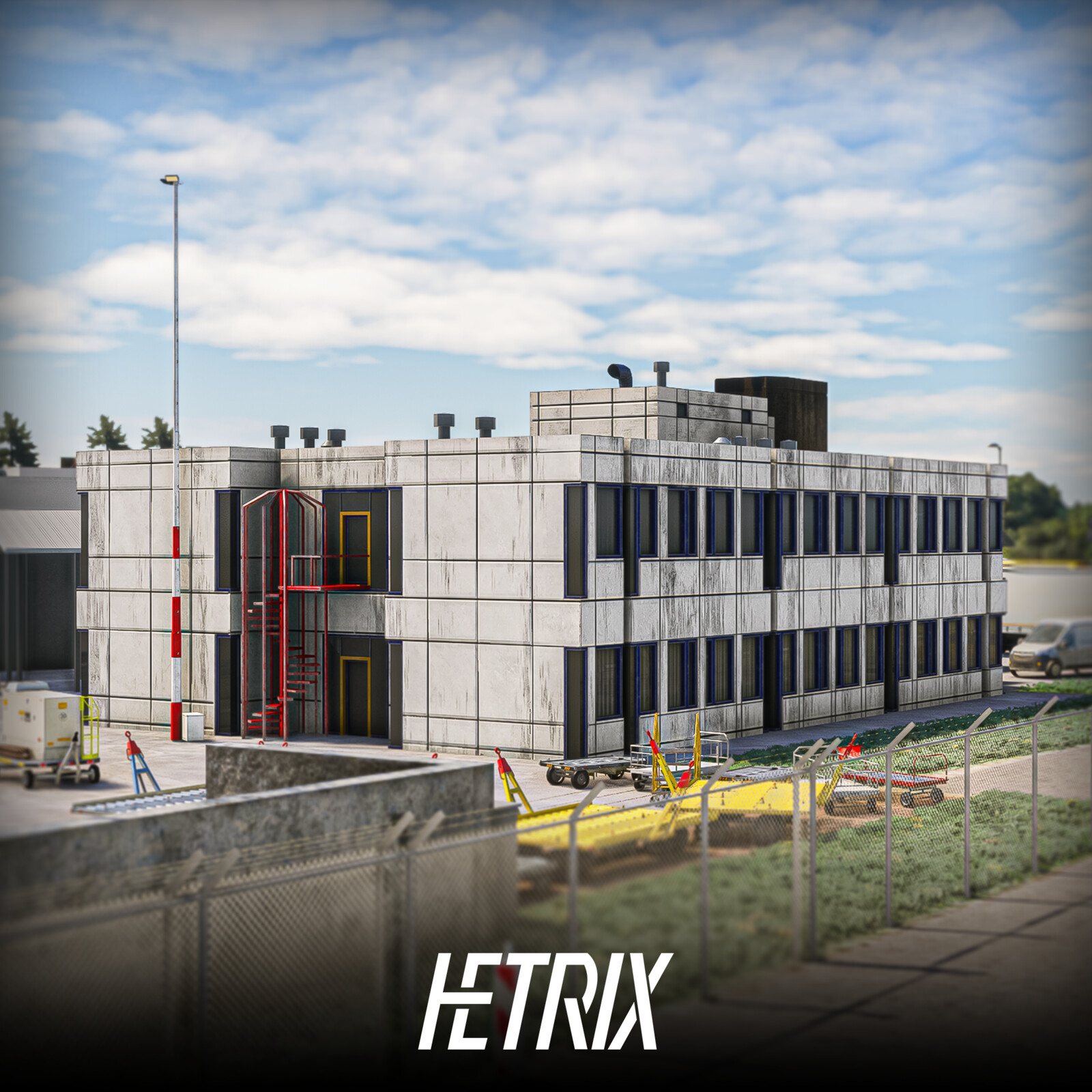 Building of Maastricht Airport - MSFS Addon