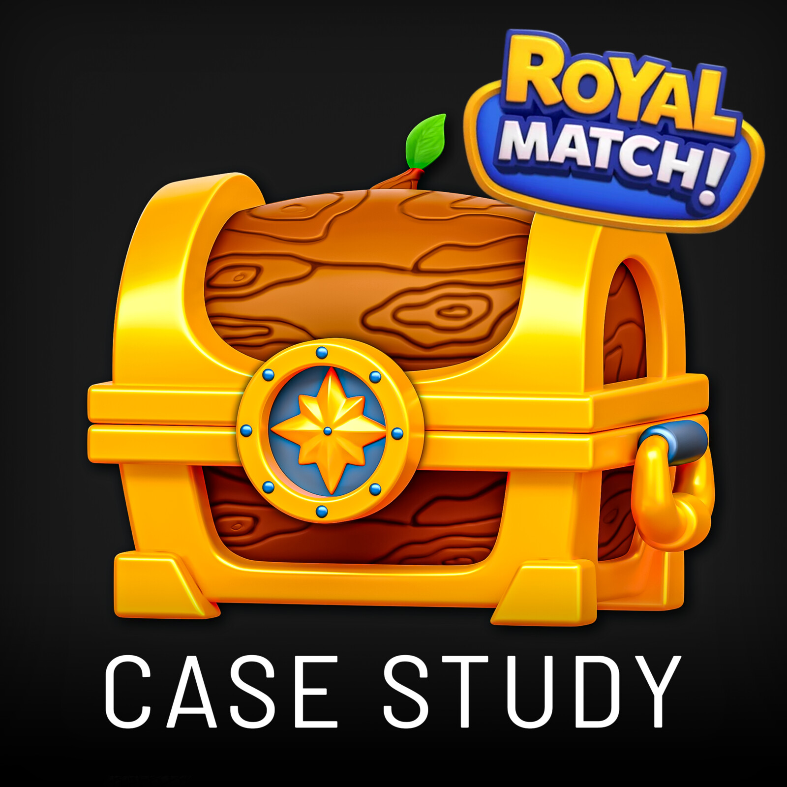 Royal Match Treasure Chest Case