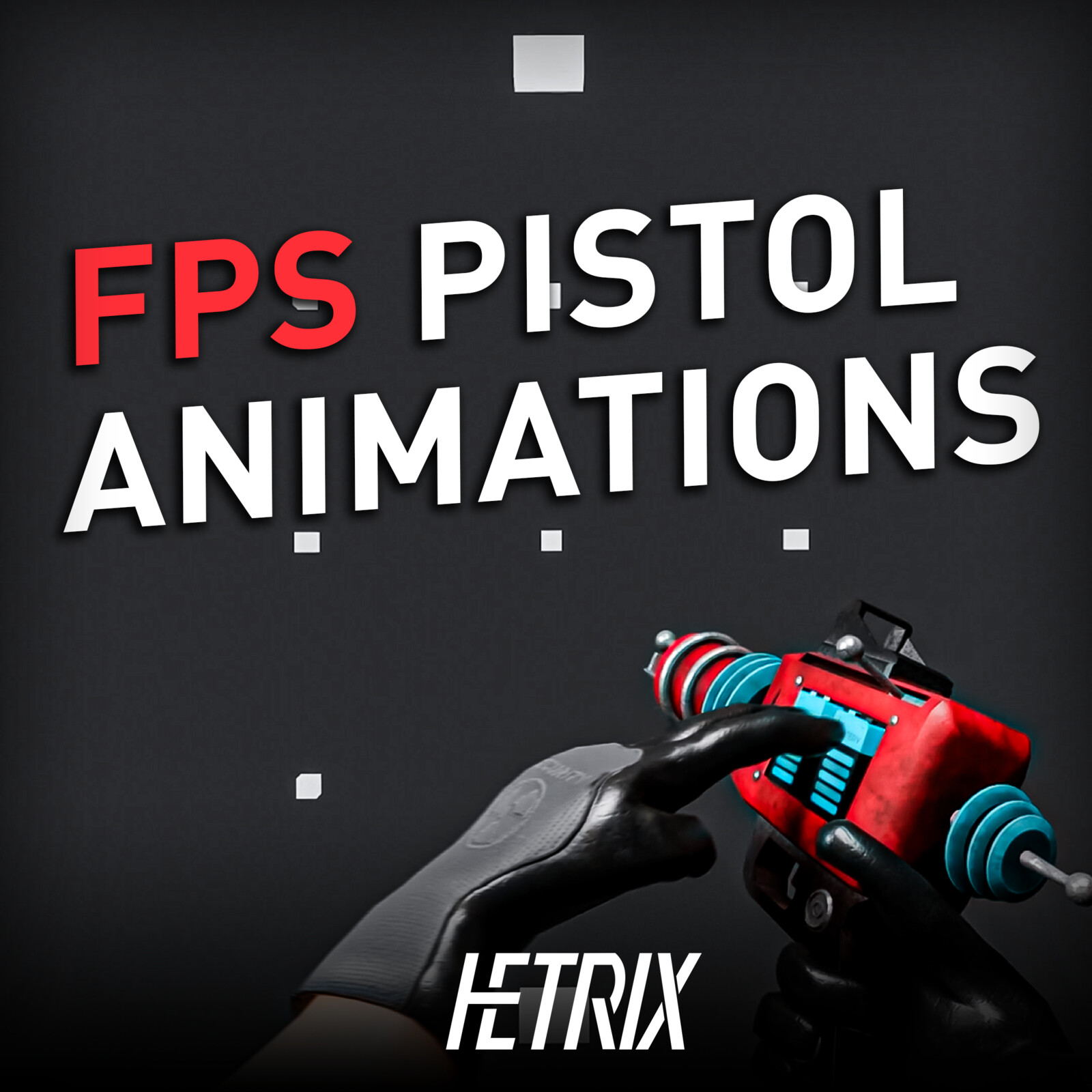 Sci-Fi Pistol FPS Animations